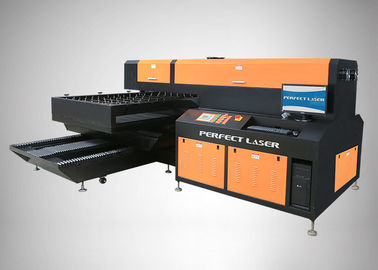 380V 50Hz 10A Laser Engraving Cutting Machine Cutting Accuracy 0.05mm For Leather Cloth