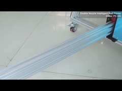 Βιομηχανικός διπλός εκτυπωτής Inkjet μηχανών εκτύπωσης τοίχων ακροφυσίων τρισδιάστατος για την τοιχογραφία τοίχων