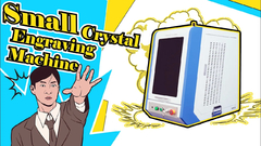 Εντυπωσιακή 3D Κρυστάλλινη χαρακτική δημιουργήθηκε με τεχνολογία υπεριώδους ακτινοβολίας λέιζερ