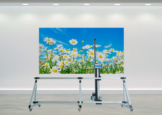 Double Heads Vertical Wall Printer 11,6 Inch Pad 9600DPI Direct to Wall Printer