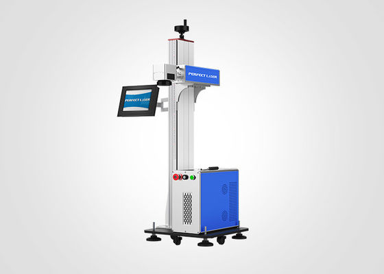 50w 100w Metal Plastics Fiber Laser Marker Online που πετάει με ψύξη αέρα