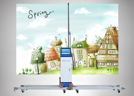 Μηχανή τυπωτής τοίχου με διπλές κεφαλές εκτύπωσης