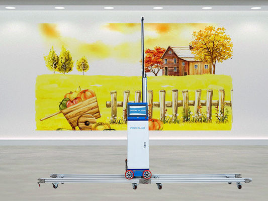 Εκτυπωτής τοίχου Dual Head 64㎡/h Μηχάνημα εκτύπωσης τοίχου υψηλής ταχύτητας για τοιχογραφίες και διακόσμηση