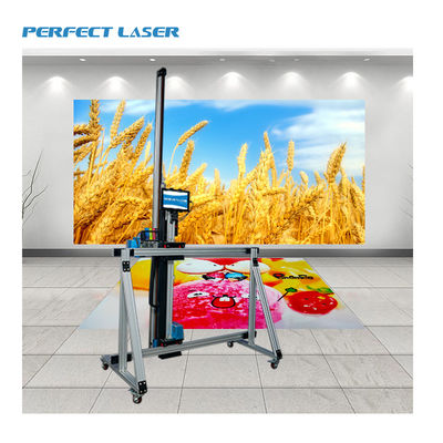 Ψηφιακή 9 600dpi ανάλυση 5D δαπέδα τοίχος Inkjet εκτυπωτής 11.6 ιντσών LCD έλεγχο